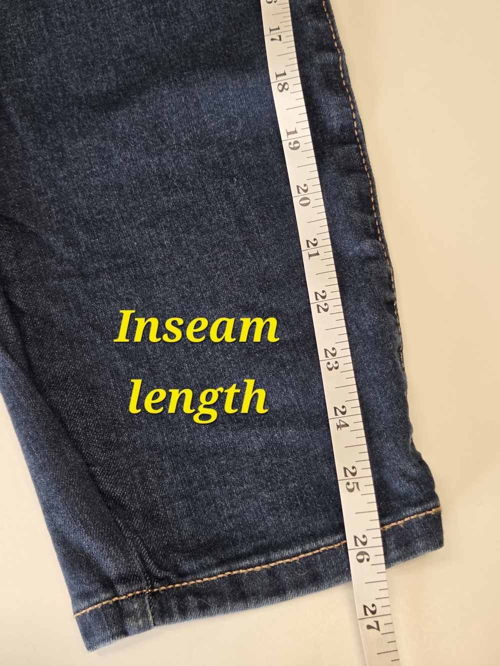 EVRI Indigo Blue Stretch Jeggings - Slim Waistband - Picture 8 of 13